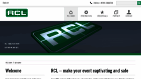 What Rcl.solutions website looked like in 2017 (6 years ago)