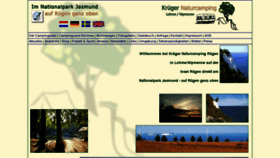 What Ruegen-naturcamping.de website looked like in 2017 (6 years ago)