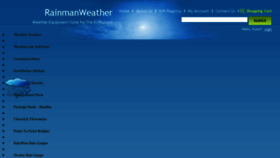 What Rainmanweather.com website looked like in 2017 (6 years ago)