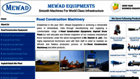 What Roadconstruction.in website looked like in 2017 (6 years ago)