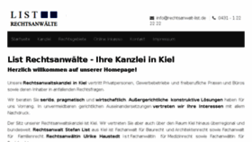 What Rechtsanwalt-list.de website looked like in 2017 (8 years ago)