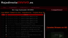 What Rojadirectaenvivo.es website looked like in 2017 (6 years ago)