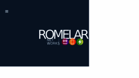 What Romelar.es website looked like in 2017 (6 years ago)