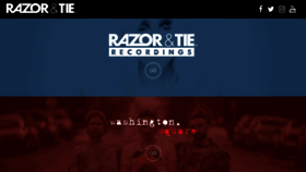 What Razorandtie.com website looked like in 2017 (6 years ago)