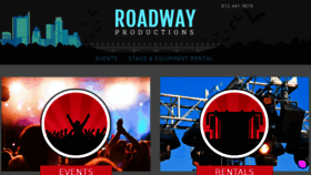 What Roadwayevents.com website looked like in 2017 (6 years ago)