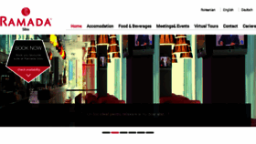 What Ramadasibiu.ro website looked like in 2017 (9 years ago)
