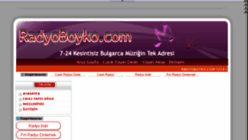What Radyoboyko.com website looked like in 2017 (6 years ago)