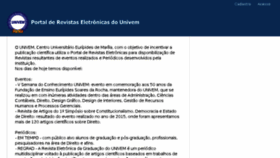 What Revista.univem.edu.br website looked like in 2017 (6 years ago)