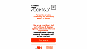 What Rockfieldmedia.com website looked like in 2017 (7 years ago)