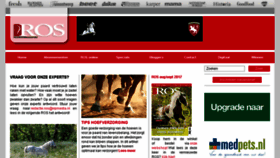 What Rosmagazine.nl website looked like in 2017 (6 years ago)