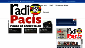 What Radiopacis.org website looked like in 2017 (6 years ago)