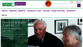 What Rights4seniors.net website looked like in 2017 (6 years ago)