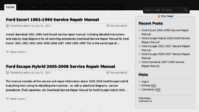 What Rmanuals.com website looked like in 2017 (6 years ago)