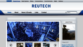 What Reutech.co.za website looked like in 2017 (6 years ago)
