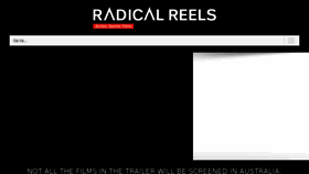 What Radicalreels.com.au website looked like in 2017 (6 years ago)