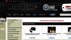 What Ragecams.com website looked like in 2017 (6 years ago)