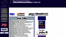 What Realestateprofiles.com website looked like in 2017 (6 years ago)