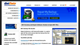 What Repairmybackup.com website looked like in 2017 (6 years ago)
