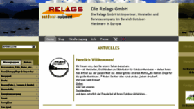 What Relags.de website looked like in 2017 (6 years ago)