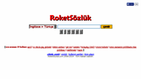 What Roketsozluk.com website looked like in 2017 (6 years ago)