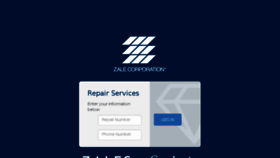 What Repair.zalecorp.com website looked like in 2017 (6 years ago)