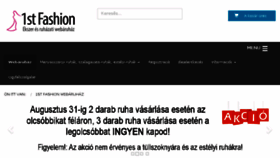 What Ruha-ekszer.hu website looked like in 2017 (7 years ago)