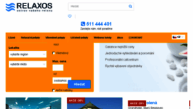 What Relaxos.cz website looked like in 2017 (6 years ago)
