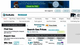 What Richmondgasprices.com website looked like in 2017 (6 years ago)