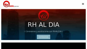 What Rhaldia.com.mx website looked like in 2017 (6 years ago)