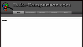 What Rake-comparison.com website looked like in 2017 (6 years ago)