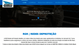 What Rgrredes.com.br website looked like in 2017 (6 years ago)