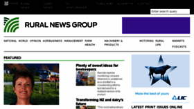 What Ruralnewsgroup.co.nz website looked like in 2017 (6 years ago)