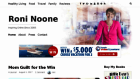 What Roninoone.com website looked like in 2017 (6 years ago)