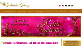 What Reikiunitario.com website looked like in 2017 (6 years ago)