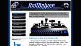 What Raildriver.com website looked like in 2017 (6 years ago)