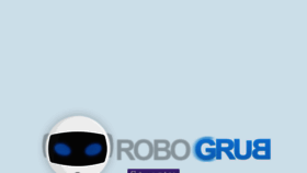 What Robogrub.com website looked like in 2017 (6 years ago)