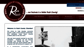 What Rushcounty.com website looked like in 2017 (6 years ago)