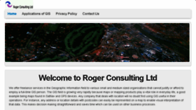 What Rogerconsultingltd.com website looked like in 2017 (6 years ago)