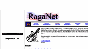 What Raganet.com website looked like in 2017 (6 years ago)