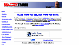 What Realitytrader.com website looked like in 2017 (6 years ago)