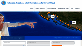 What Riviera-makarska.eu website looked like in 2017 (6 years ago)