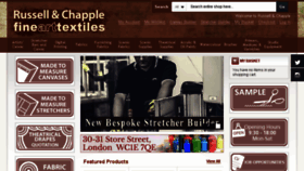 What Russellandchapple.co.uk website looked like in 2017 (7 years ago)