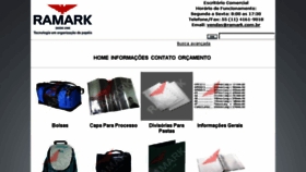 What Ramark.com.br website looked like in 2017 (6 years ago)