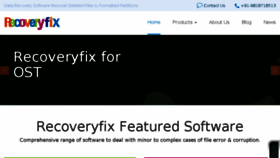 What Recoveryfix.com website looked like in 2017 (6 years ago)