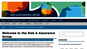 What Riskandassurancegroup.org website looked like in 2017 (6 years ago)