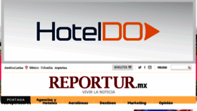 What Reportur.mx website looked like in 2017 (6 years ago)