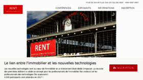 What Rent2016.fr website looked like in 2017 (6 years ago)