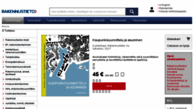 What Rakennustietokauppa.fi website looked like in 2017 (6 years ago)