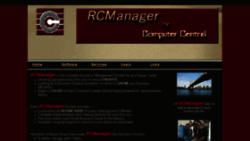 What Rcmanager.com website looked like in 2017 (6 years ago)