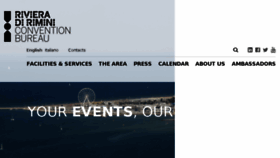 What Riminiconvention.com website looked like in 2017 (6 years ago)